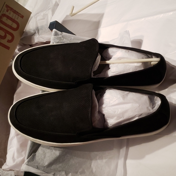 1901 Quality Manufacturing Co NEW Men's VENICE Perforated Suede Slip-On Shoes 45 - Picture 14 of 16